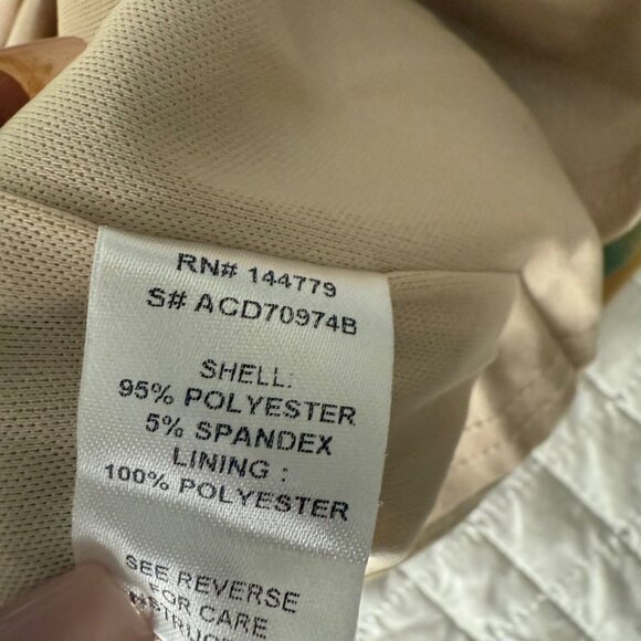 ACOA Abstract Print Maxi Dress XS Multicolor Sleeveless - Picture 4 of 9